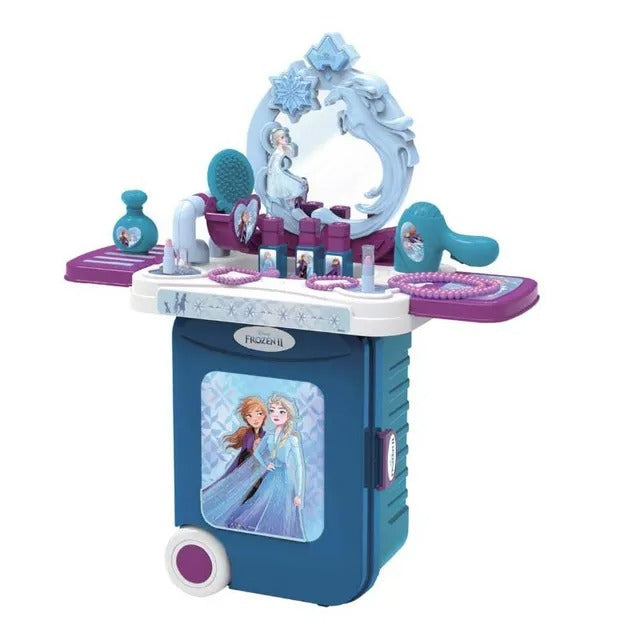 Buy Disney Frozen Dressing Table Trolley Case 3 in 1 | Yallatoys.com