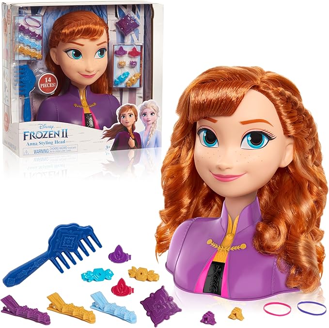 Buy Disney Frozen 2 Basic Anna Styling Head | Yallatoys.com