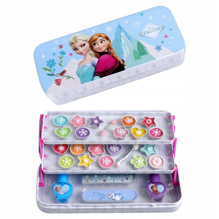 Buy Disney Frozen Makeup Tin with 3 Folding Trays | Yallatoys.com