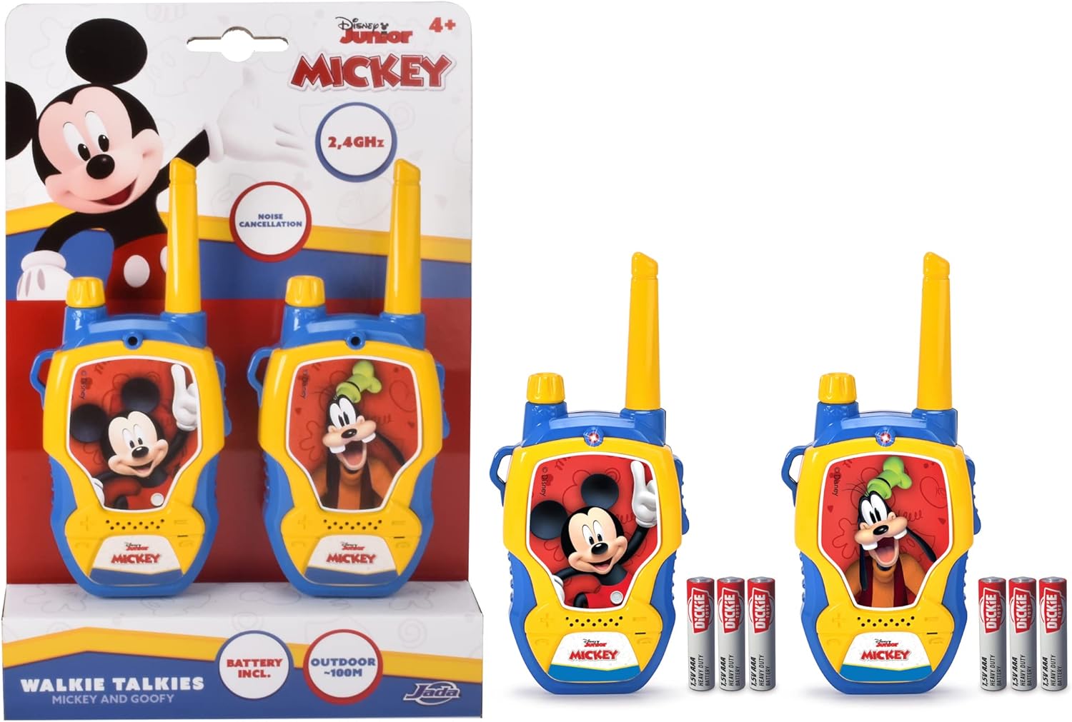 Buy Dickie Walkie Talkie Disney Mickey Mouse 2 Radios | Yallatoys.com