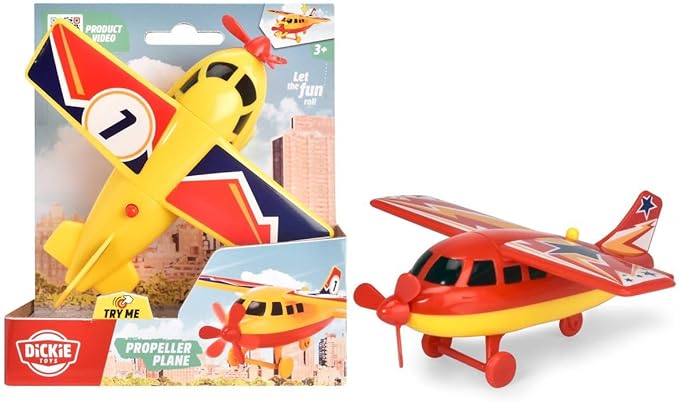 Buy Dickie Toys Propeller Plane (Sold Separately Subject To Availability) | Yallatoys.com
