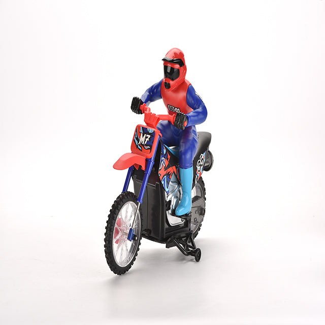 Buy Crazon 2.4G Scale 1:10 Remote Control Smoking Motorcycle | Yallatoys.com