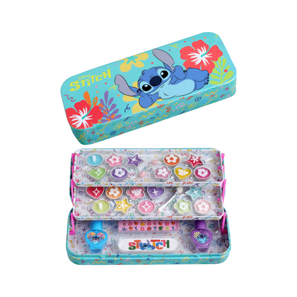 Buy Disney Stitch Makeup Tin with 3 Folding Trays | Yallatoys.com