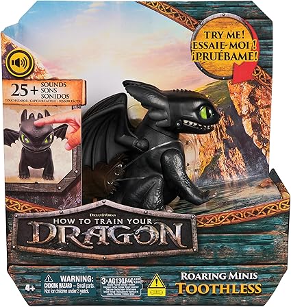 Buy Dreamworks How To Train Your Dragon 4 Mini Interactive Dragon Assorted (Sold Separately Subjected to Availability) | Yallatoys.com