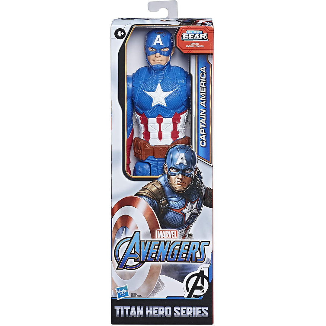 Buy Marvel Avengers Titan Hero Series Captain America Action Figure | Yallatoys.com