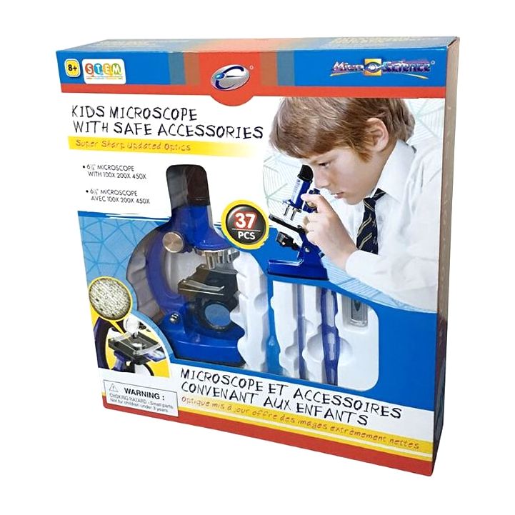 Buy Eastcolight 100/200/450X Kids Microscope With Safe Accessories | Yallatoys.com