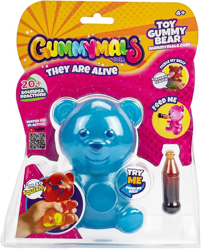 Buy Eolo Gummymals Bear Shape  Blue | Yallatoys.com