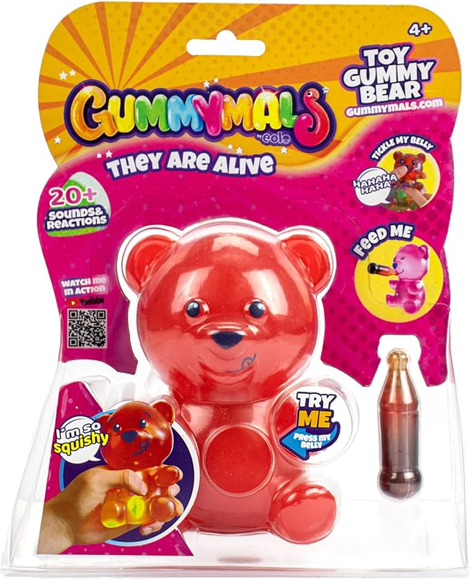 Buy Eolo Gummymals Bear Shape  Red | Yallatoys.com
