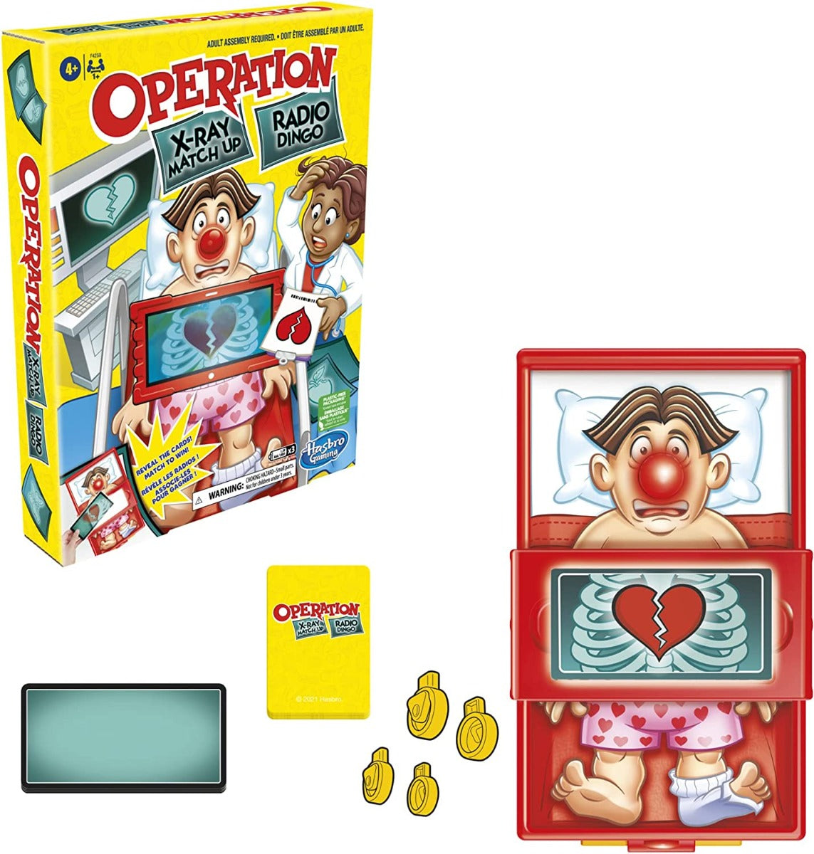 Buy Hasbro Gaming Operation X-Ray Match Up Board Game | Yallatoys.com