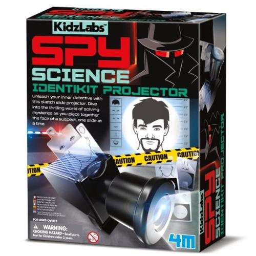 Buy 4M Kidzlabs Identikit Projector Spy Kit | Yallatoys.com