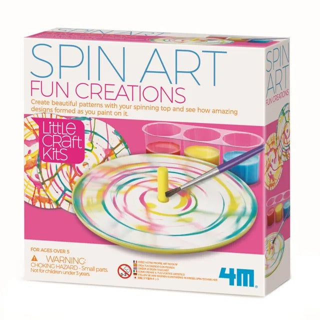 Buy 4M Little Craft Spin Art Fun Creation | Yallatoys.com