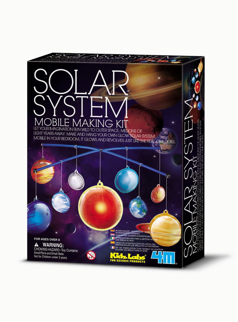 Buy 4M Kidz Labs Glow Solar System Mobile Making Kit | Yallatoys.com