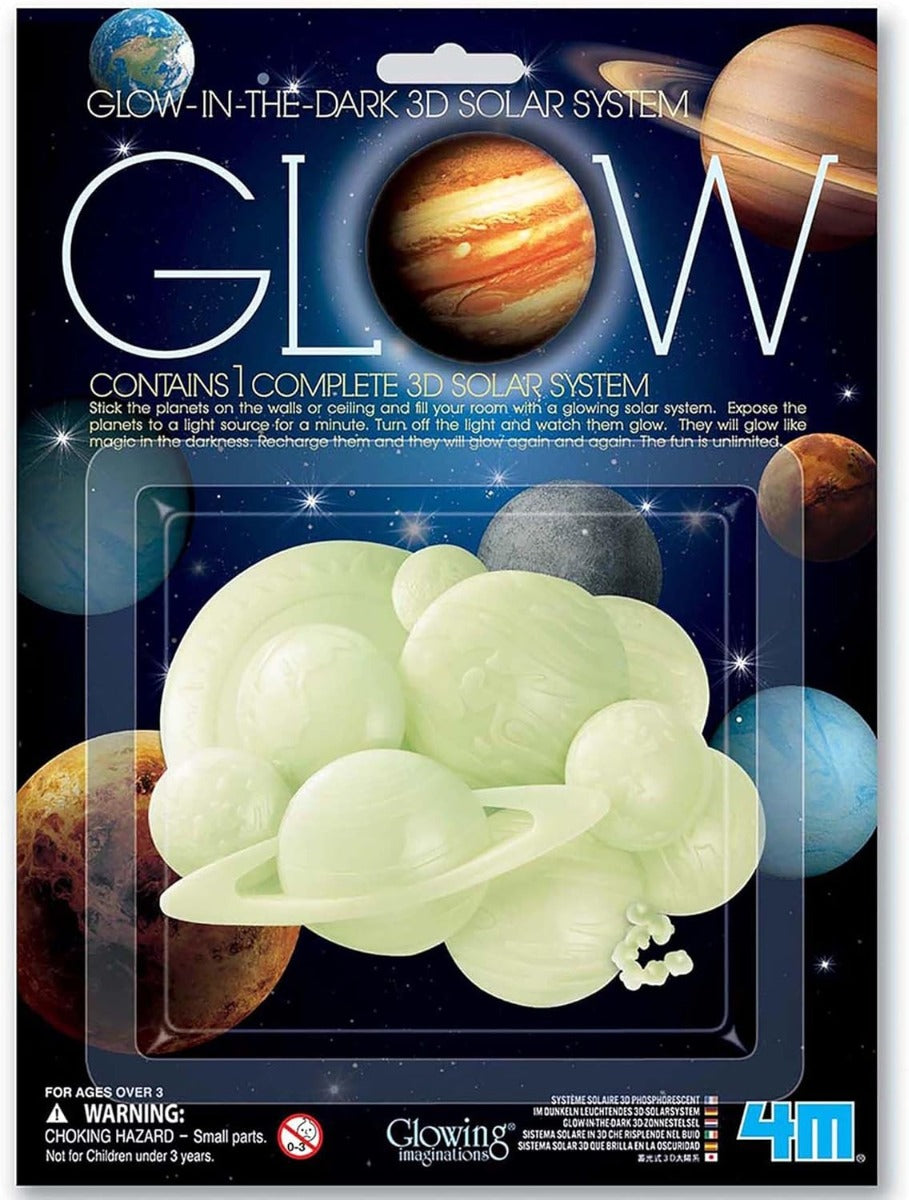 Buy 4M Glow 3D Solar System | Yallatoys.com