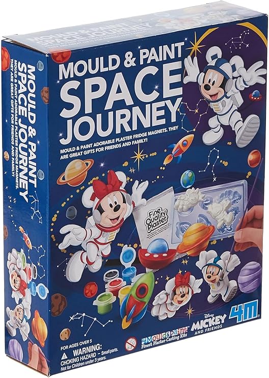 Buy 4M  Mould And Paint Disney Mickey Space Journey | Yallatoys.com