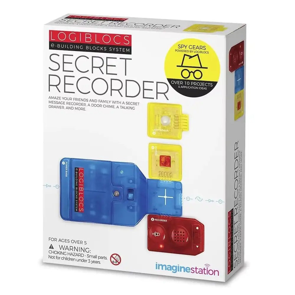 Buy 4M Logiblocs Secret Recorder | Yallatoys.com