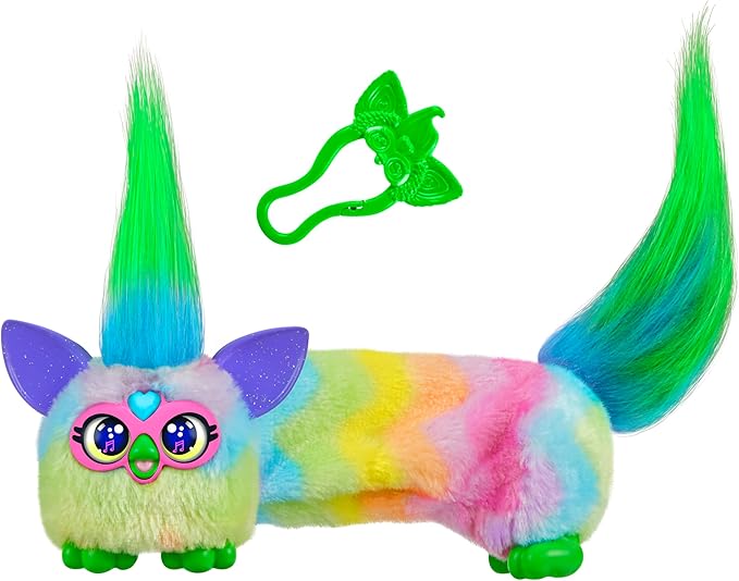 Buy Furby DJ Furblets Can Dee Swirl Mini Electronic Plush Toy | Yallatoys.com