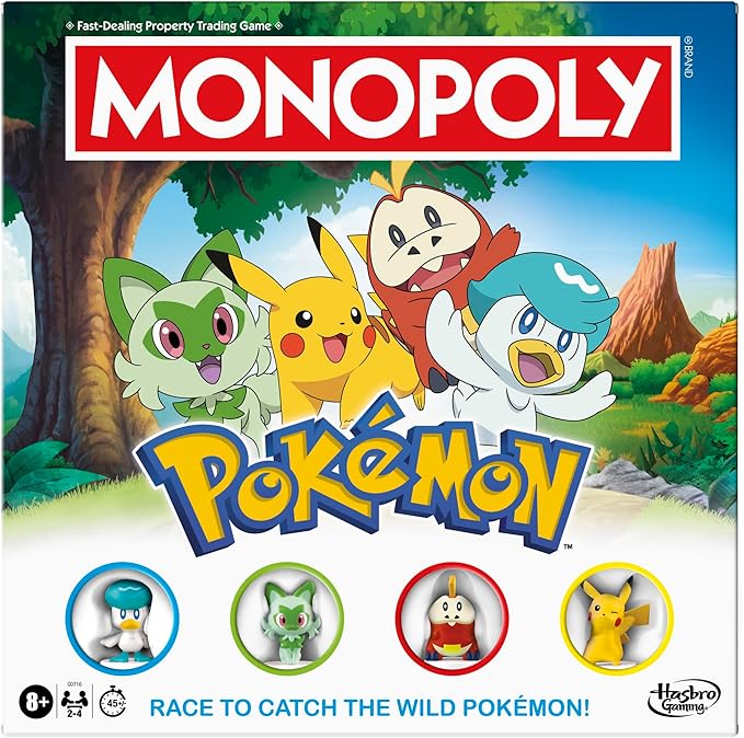 Buy Monopoly pokأ©mon edition board game  | Yallatoys.com