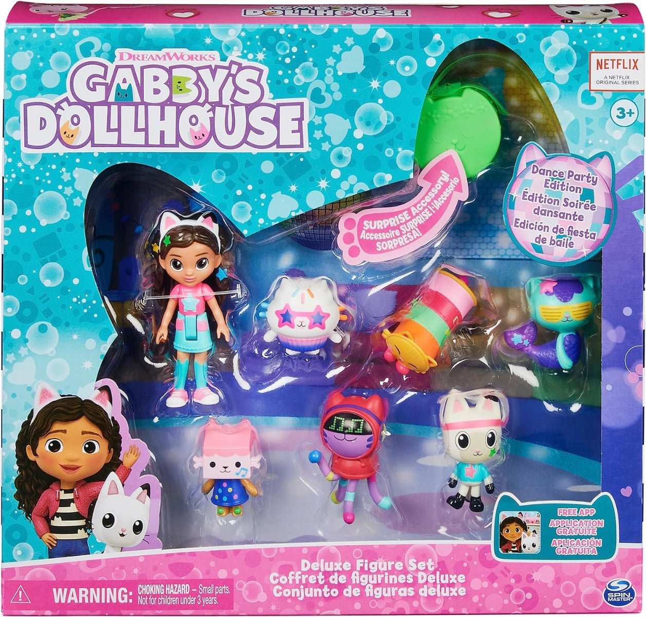 Buy Gabbys Dollhouse Dance Party Theme Figure Set with Gabby Doll | Yallatoys.com