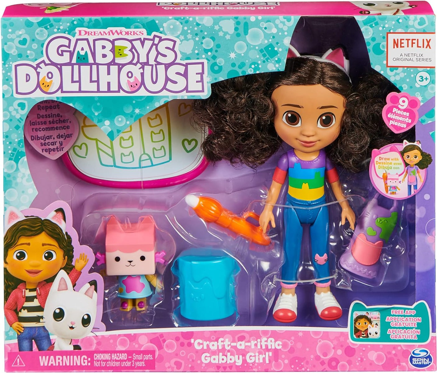 Buy Gabbys Dollhouse Gabby Deluxe Craft Dolls with Accessories | Yallatoys.com