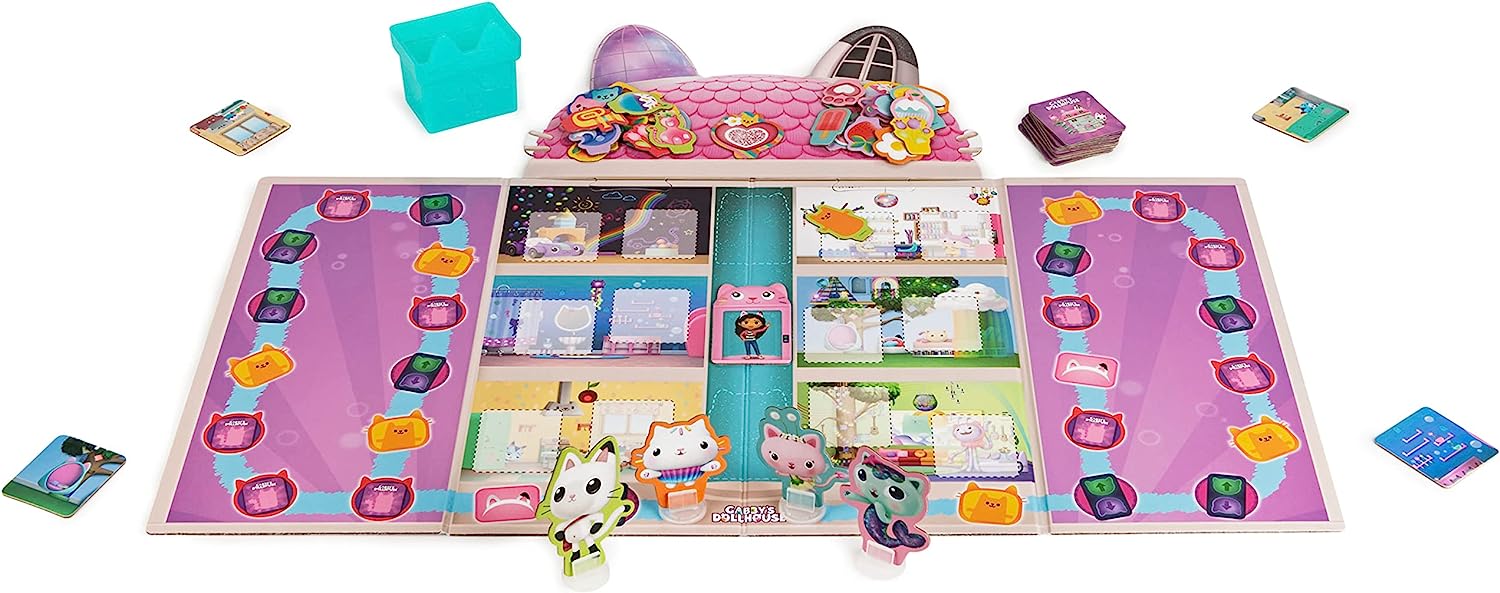 Buy Gabbys Dollhouse Meow Mazing Board Game | Yallatoys.com