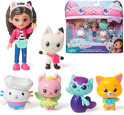 Buy Gabbys Dollhouse The Movie Cat venture Crew Pack | Yallatoys.com