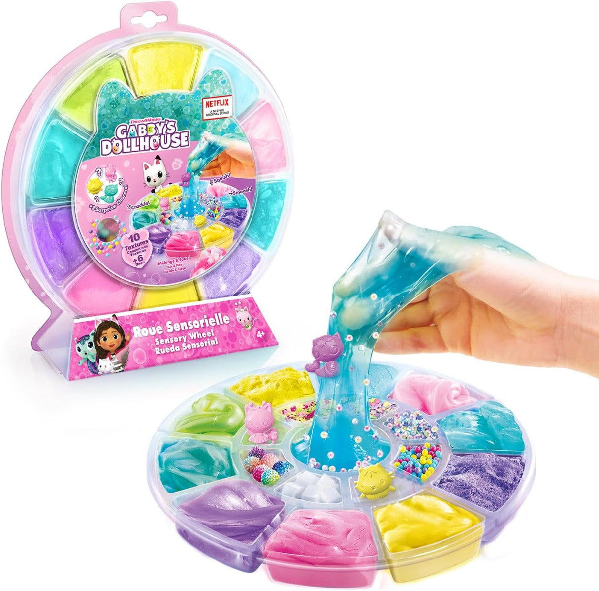 Buy Gabbys Dollhouse The Magic House Sensory Texture Wheel | Yallatoys.com