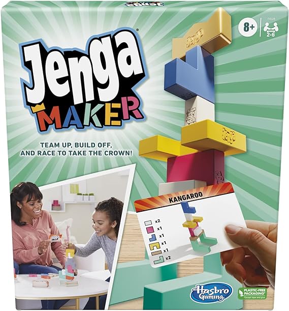 Buy Jenga Maker Wooden Blocks | Yallatoys.com