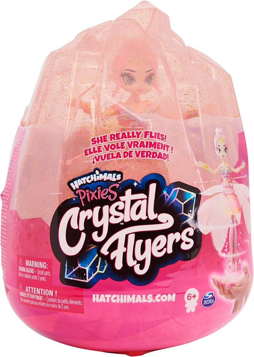 Buy Hatchimals Pixies, Crystal Flyers Pink Magical Flying Pixie Toy | Yallatoys.com