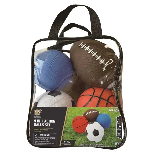 Buy Hostfull 4 in 1 Action Ball Set | Yallatoys.com