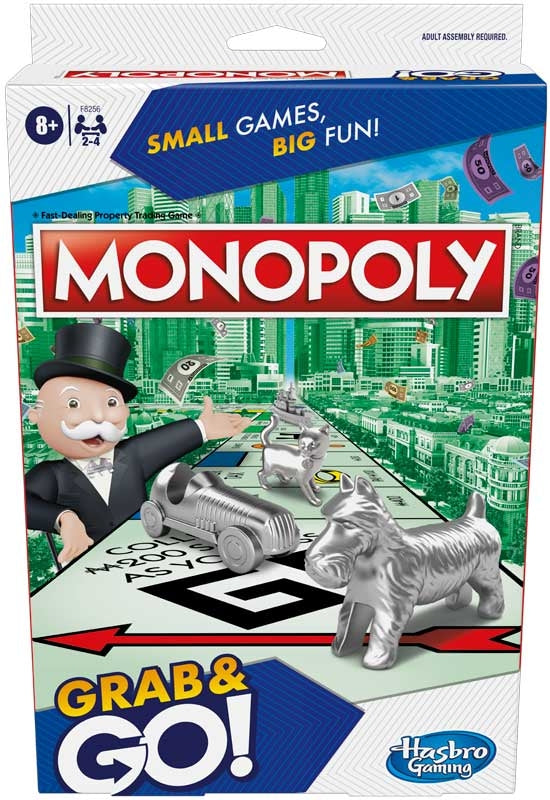 Buy Hasbro Gaming Monopoly Grab And Go Refresh | Yallatoys.com