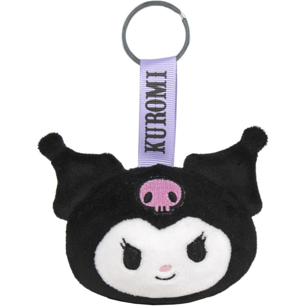 Buy Hello Kitty Kuromi Plush Keychain Black 7 cm | Yallatoys.com