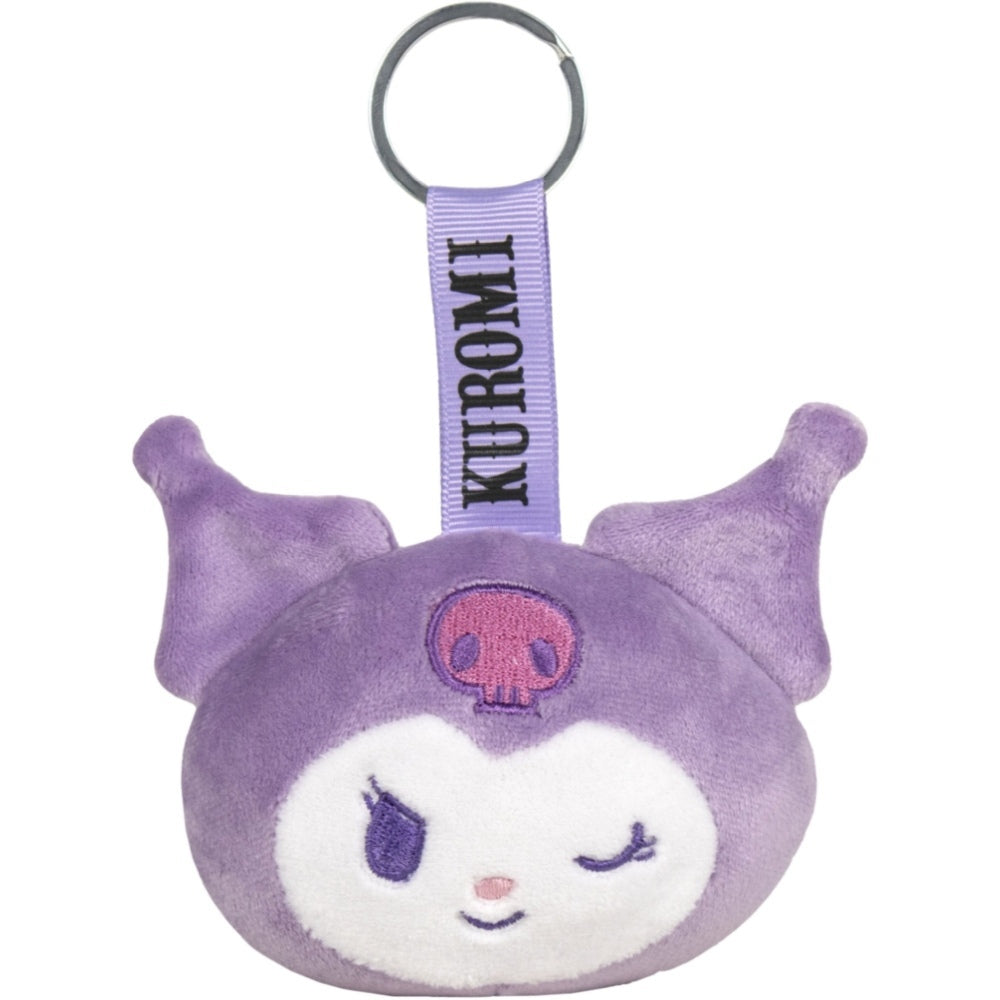 Buy Hello Kitty Kuromi Plush Keychain Purple 7 cm | Yallatoys.com