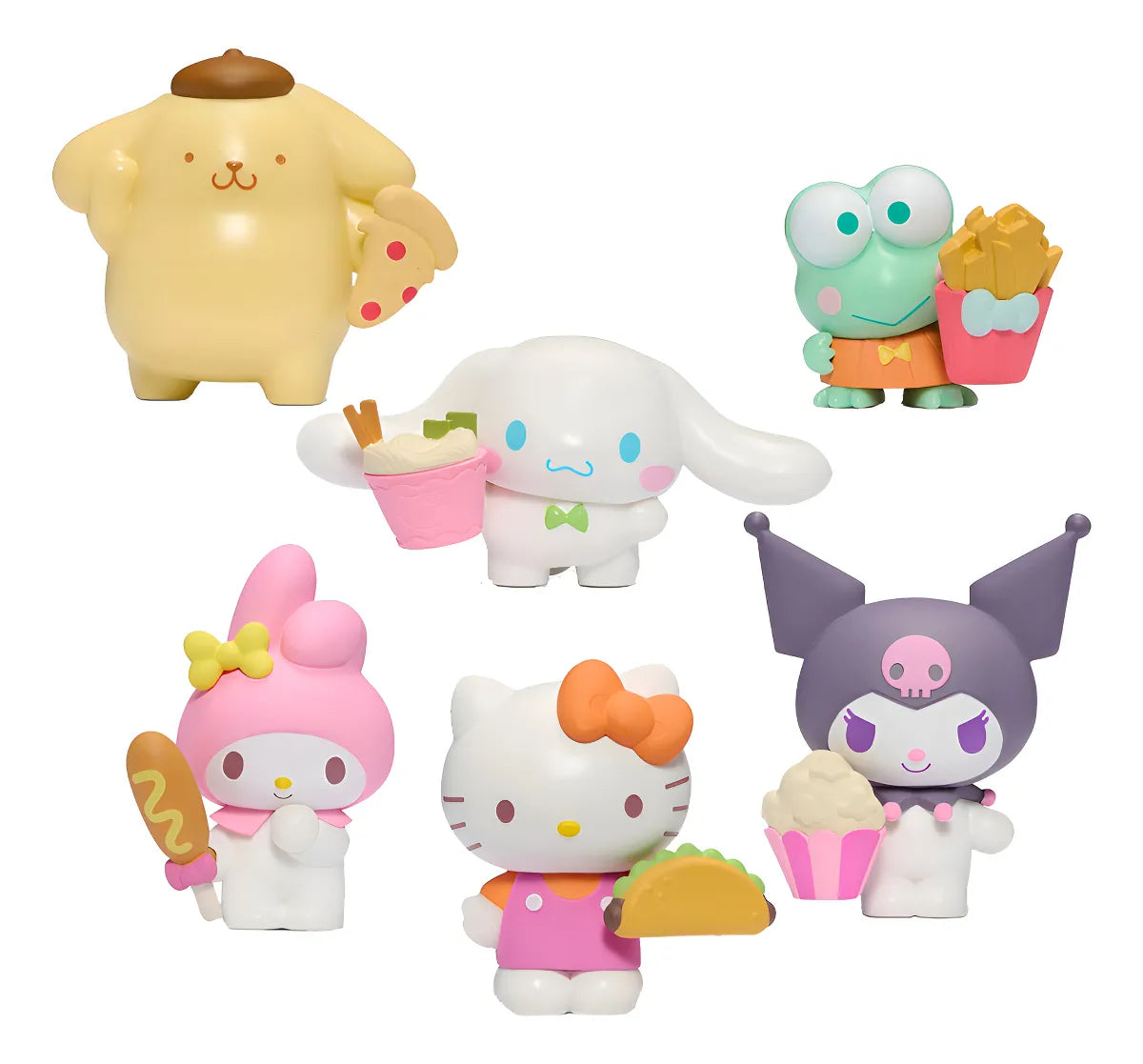 Buy Hello Kitty and Friends Sweet and Salty 6 Figures Pack (Sold Separately Subjected to Availability) | Yallatoys.com