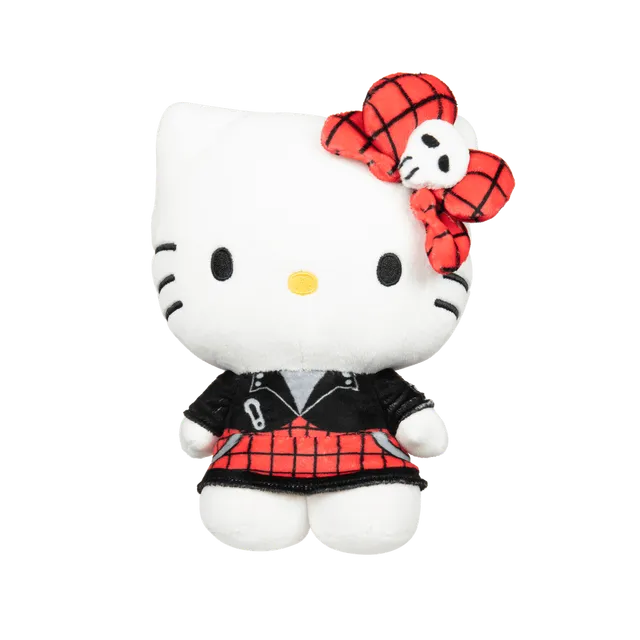 Buy Hello Kitty W2 Punks Plush Toy Red 20 cm | Yallatoys.com