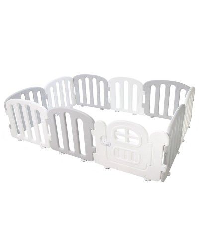 Buy iFam First Baby Room Play Fence White & Grey | Yallatoys.com