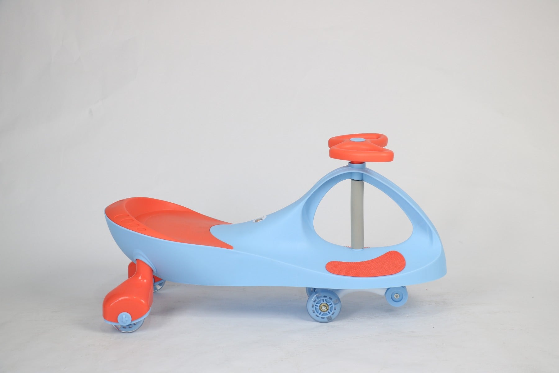 Buy Swing Car for Kids without Lights and Sounds Blue | Yallatoys.com