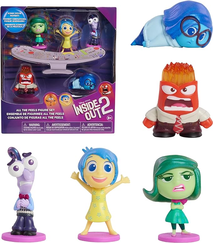 Buy Inside Out 2 All the Feels Figures Set (Sold Separately Subjected To Availability) | Yallatoys.com