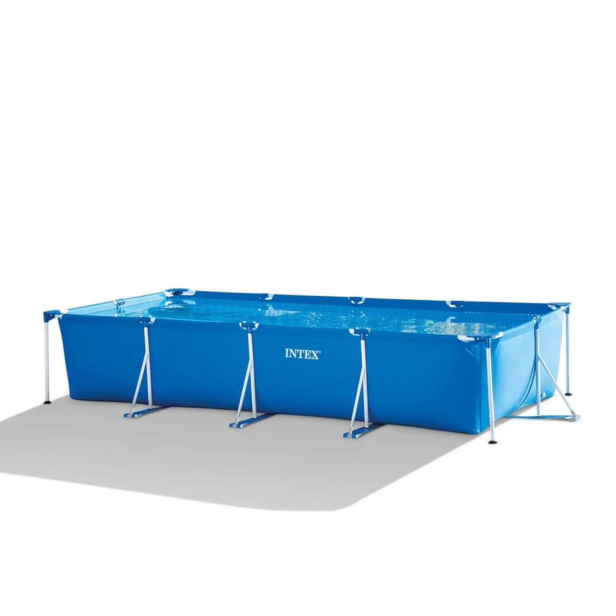 Buy Intex Rectangular Frame Pool Set 4.5m x 2.2m | Yallatoys.com