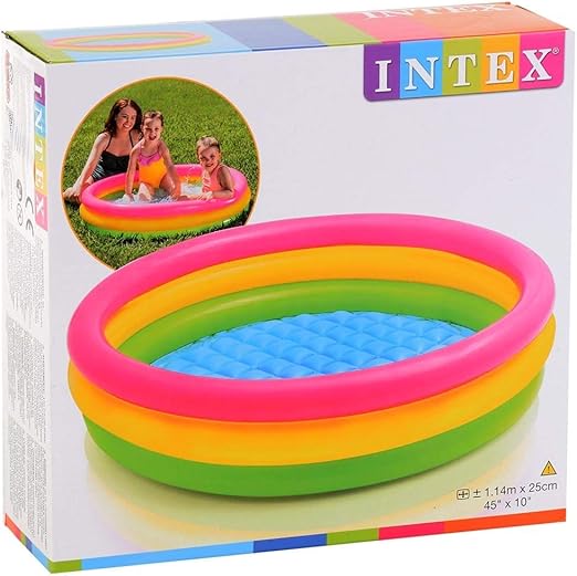 Buy Intex Sunset Glow Baby Pool | Yallatoys.com