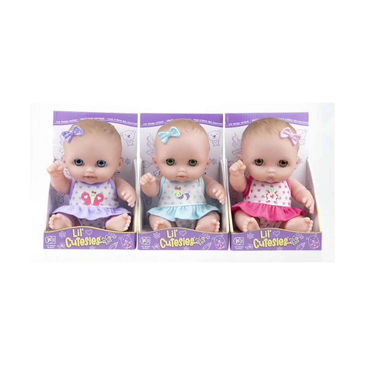 Buy JC Toys Lil Cutesies Baby Doll 8.5Inch (Sold Separately Subjected to Availability) | Yallatoys.com