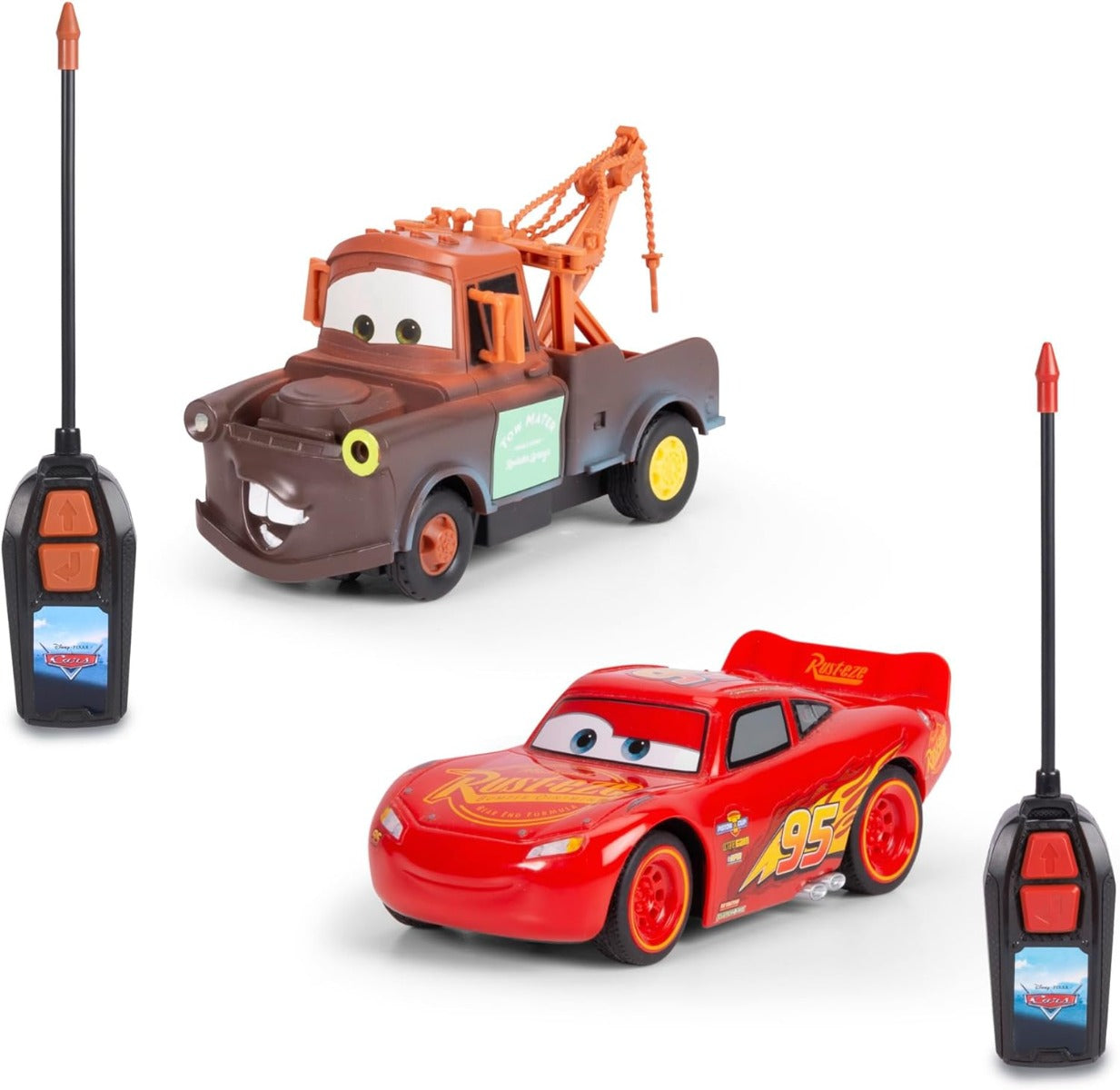 Buy Jada Remote Controlled Cars Lmq + Mater Twin Pack 1:32 Scale | Yallatoys.com