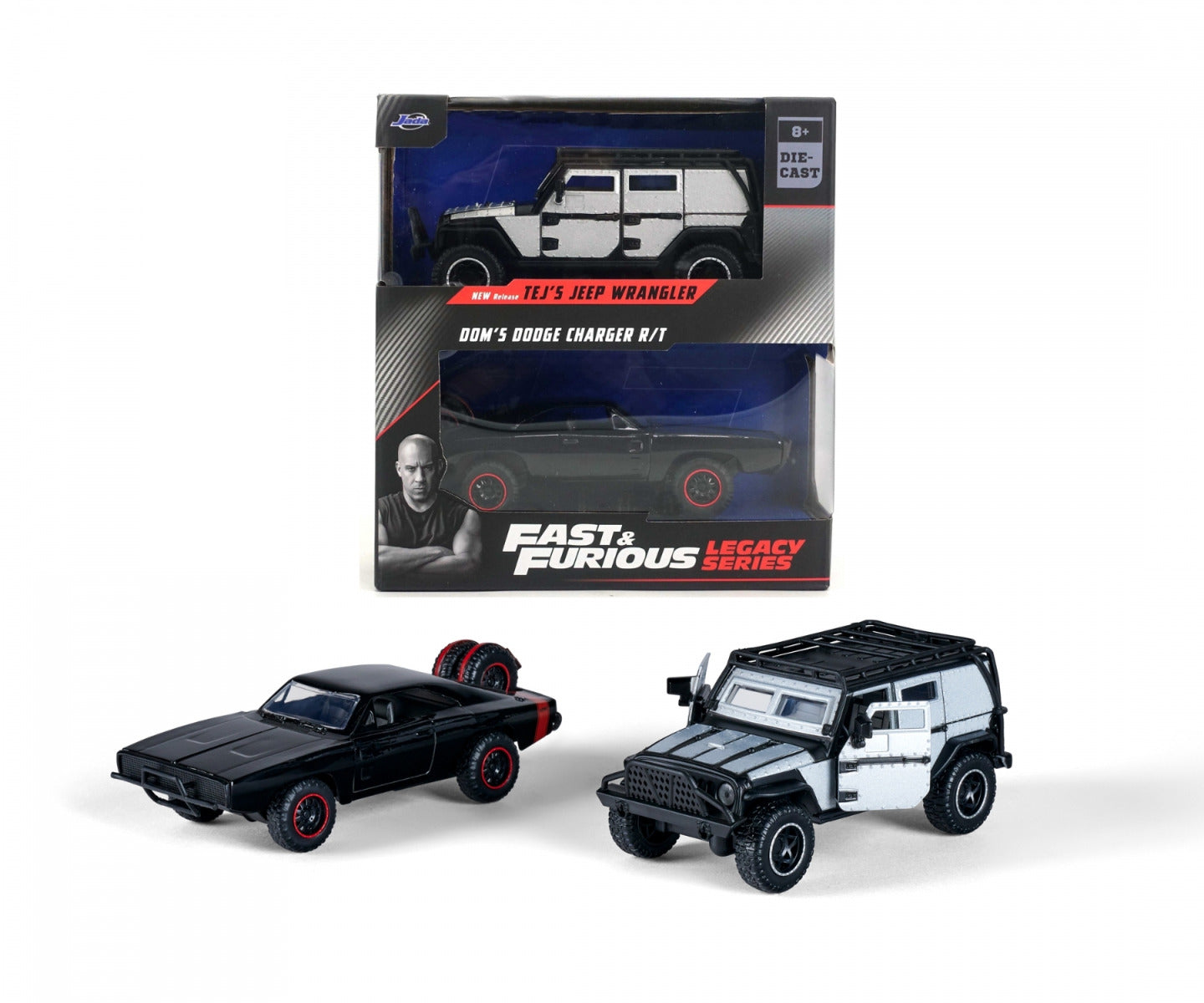 Buy Jada Fast & Furious Twin Pack Wave Cars 2&2 | Yallatoys.com