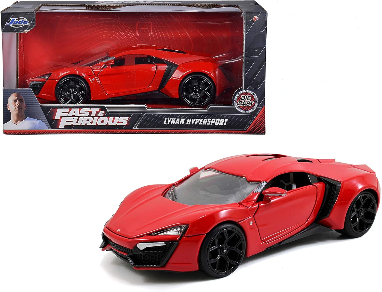 Buy Jada The Fast and The Furious Lykan Hypersport Toy Car | Yallatoys.com