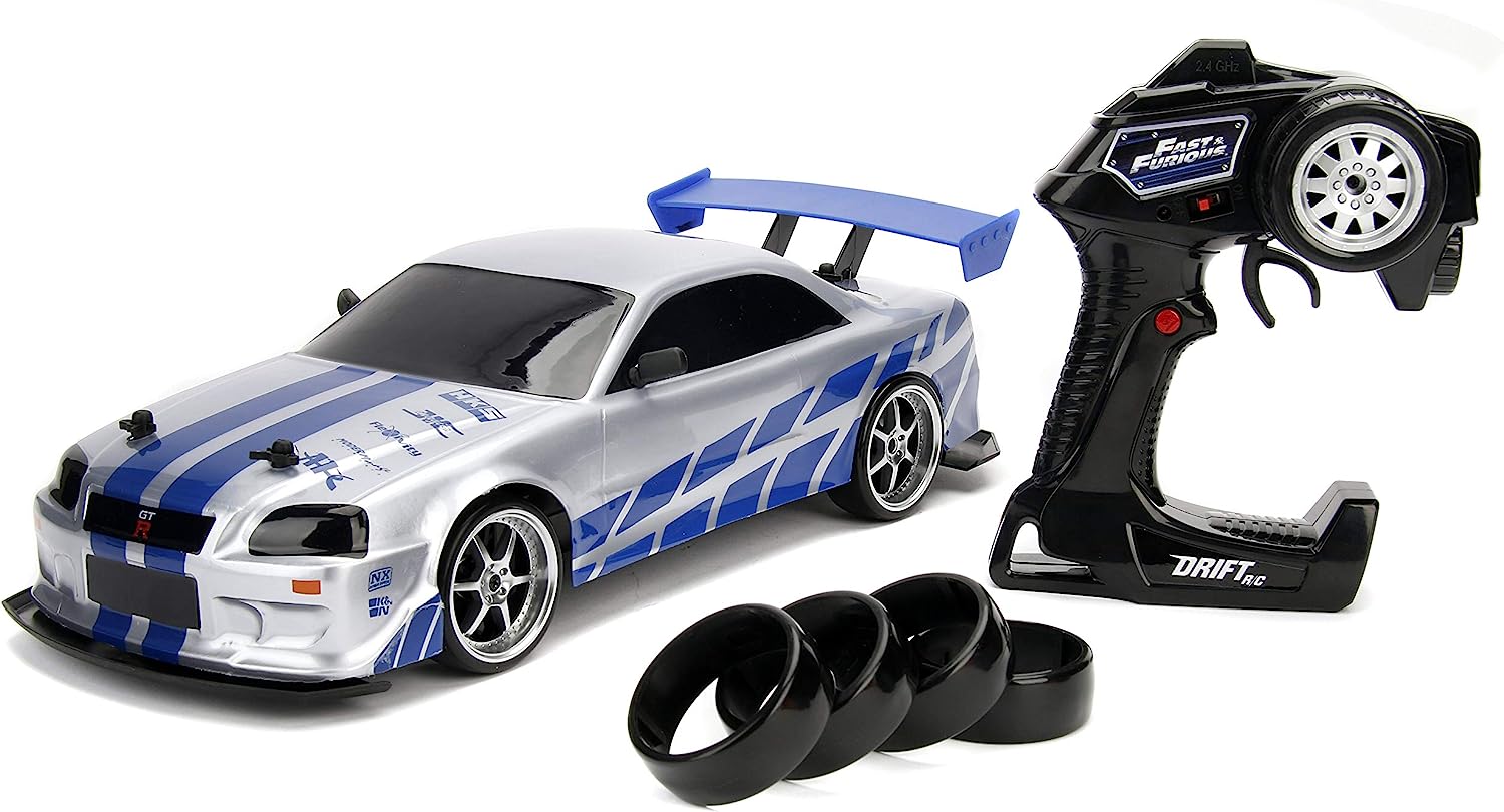 Buy Jada Fast & Furious Brians Nissan Skyline GT-R Remote Control Race Car | Yallatoys.com