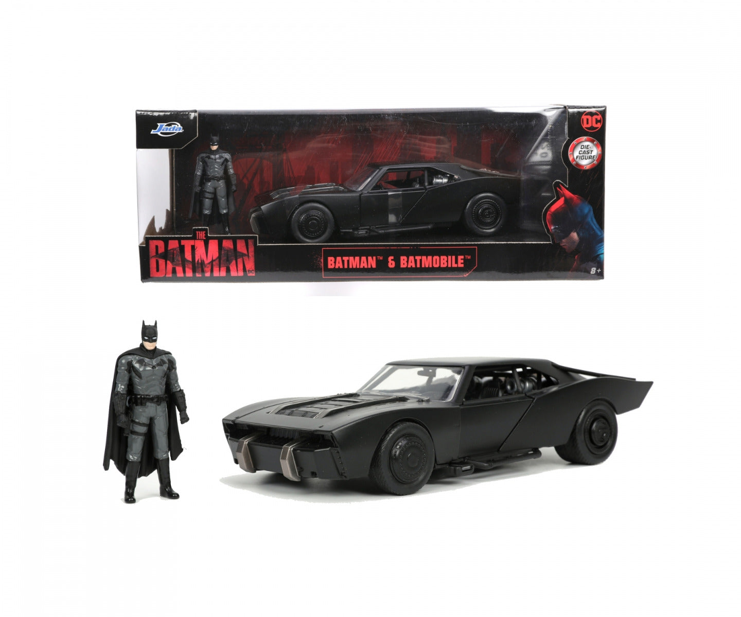 Buy Jada Batmobile Metal Black & Gunmetal Grey Car  | Yallatoys.com