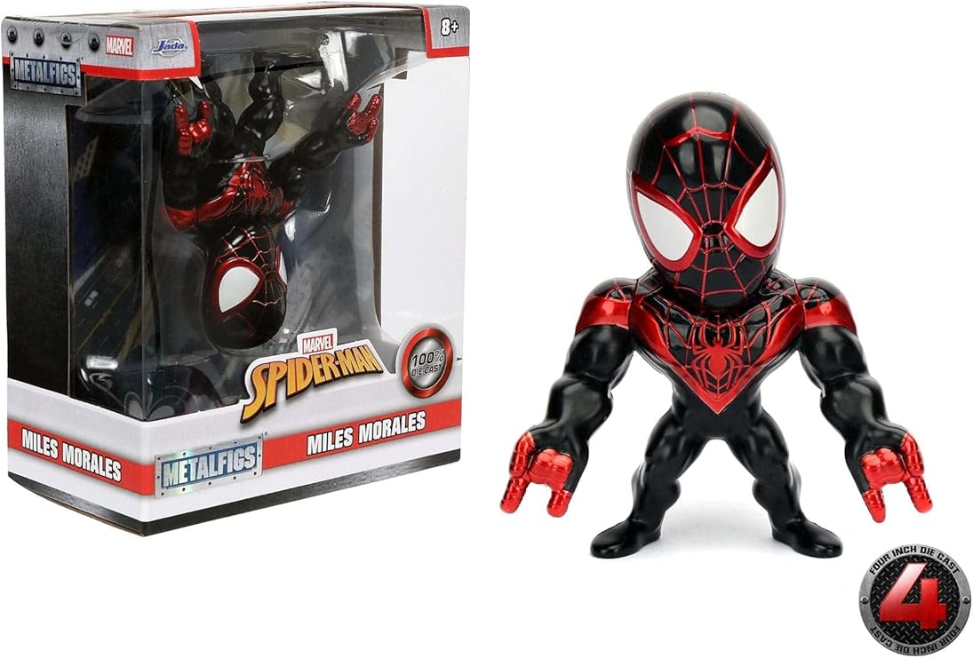 Buy Jada Marvel Miles Morales Spiderman Figure 4inch | Yallatoys.com