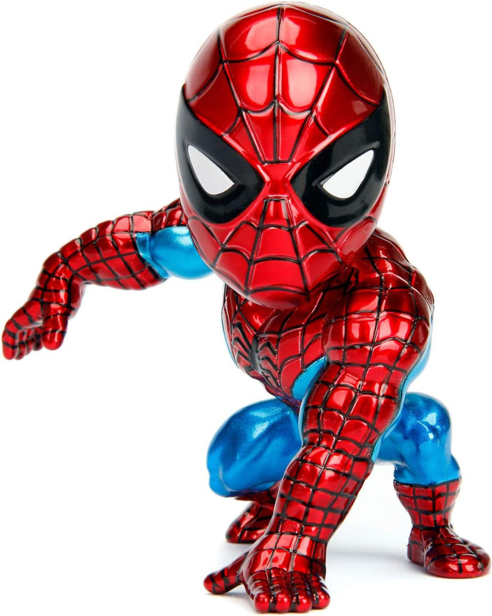 Buy Jada Marvel 4inch Classic Spiderman Figure | Yallatoys.com