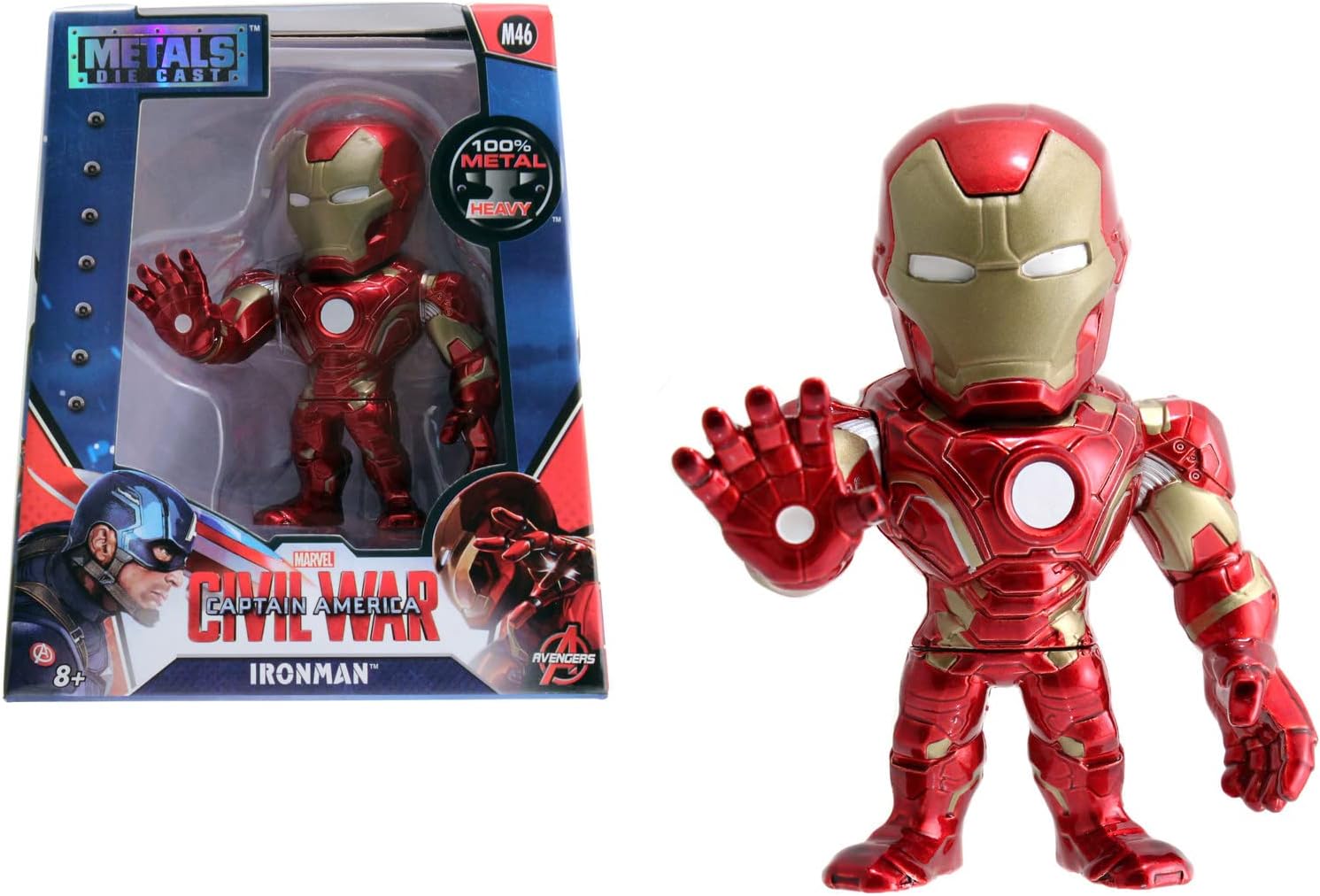 Buy Jada Marvel Ironman Figure 4 inch  | Yallatoys.com