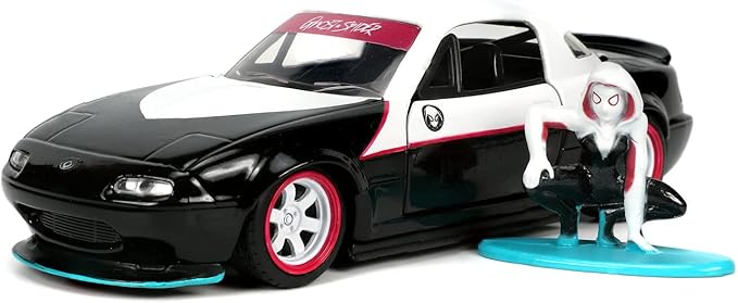 Buy Jada Toys Marvel Ghost Spider 1990 Miata Car | Yallatoys.com