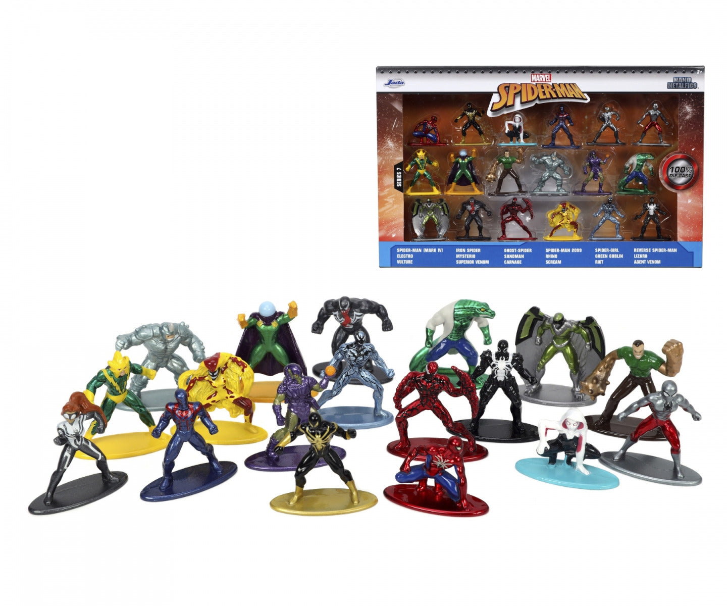 Buy Jada Marvel Multi Pack Nano Figures Wave 7 (Sold Separately Subject To Availability) | Yallatoys.com